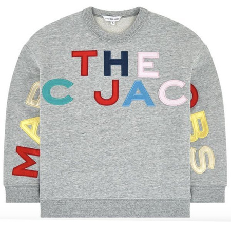 THE MARC JACOBS Bluza dziewczęca szara