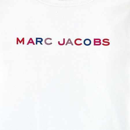 THE MARC JACOBS T-shirt dziewczęcy biały logo