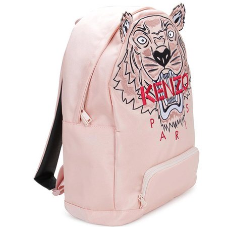 KENZO Kids Plecak dziecięcy dla dziewczynki Tiger różowy + piórnik