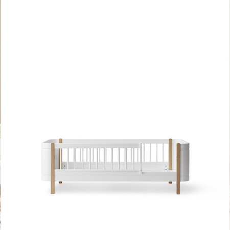  OLIVER FURNITURE Wood Łóżko dziecięce WOOD MINI junior biały/dąb 70x160 cm