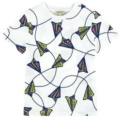 KENZO Kids T-shirt dziecięcy dla chłopca z nadrukiem