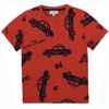 THE MARC JACOBS T-shirt chłopięcy z krótkim rękawem czerwony