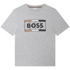 BOSS KIDS Komplet chłopięcy t-shirt z krótkim rękawem i bermudy MINI MI