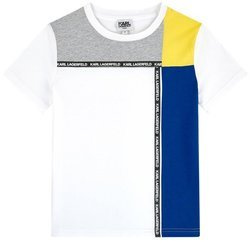 KARL LAGERFELD KIDS T-shirt chłopięcy z krótkim rękawem