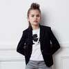 KARL LAGERFELD KIDS Marynarka dziecięca czarna