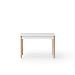 OLIVER FURNITURE CAMP Stolik dziecięcy do zabawy white/oak