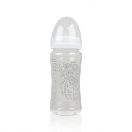 KENZO Kids Butelka szklana dla niemowlaka 250 ml & pokrowiec z nadrukiem tiger