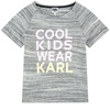 KARL LAGERFELD Kids T-shirt z nadrukiem