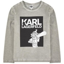 KARL LAGERFELD Kids Top chłopięcy z długim rękawem