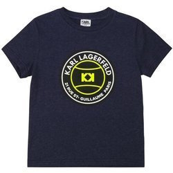 KARL LAGERFELD KIDS MINI MI T-shirt chłopięcy z krótkim rękawem