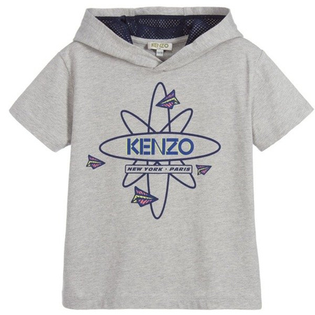 KENZO Kids Top chłopięcy z kapturem