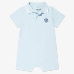 KENZO Kids Romper dziecięcy dla chłopca błękitny