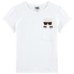 KARL LAGERFELD Kids T-shirt z krótkim rękawem