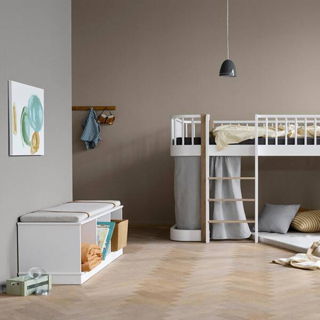 OLIVER FURNITURE Regał dziecięcy Wood z podstawą 3x1