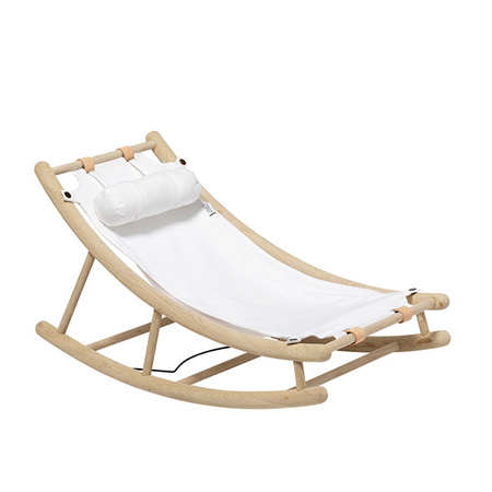 OLIVER FURNITURE Bujak dziecięcy Wood Toddler Rocker, oak/white