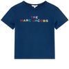 THE MARC JACOBS T-shirt dziecięcy z logo granatowy