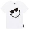 KARL LAGERFELD KIDS T-shirt chłopięcy z krótkim rękawem z nadrukiem SMILE