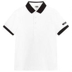 KARL LAGERFELD KIDS Polo chłopięce z krótkim rękawem