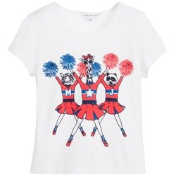 THE MARC JACOBS T-shirt dziewczęcy z krótkim rękawem z nadrukiem