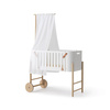 OLIVER FURNITURE Materac do łóżeczka dziecięcego co-sleeper 42x82 cm