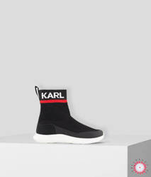 KARL LAGERFELD KIDS Sneakersy dziecięce ze skarpetą