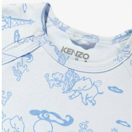 KENZO Kids Komplet prezentowy - dwa pajacyki niemowlęce dla chłopca w prezentowym pudełku