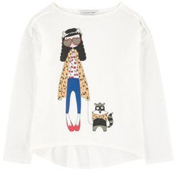 LITTLE MARC JACOBS T-shirt dziewczęcy