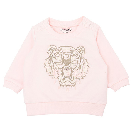 KENZO Kids Komplet dziecięcy dla dziewczynki - Bluza oraz spodnie Tiger różowe