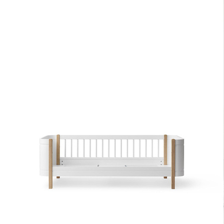  OLIVER FURNITURE Wood Łóżko dziecięce WOOD MINI junior biały/dąb 70x160 cm