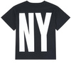 DKNY T-shirt dziecięcy czarny z nadrukiem logo