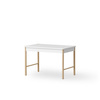 OLIVER FURNITURE CAMP Stolik dziecięcy do zabawy white/oak