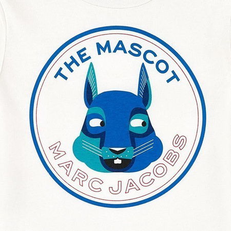 THE MARC JACOBS T-shirt dziecięcy biały z nadrukiem