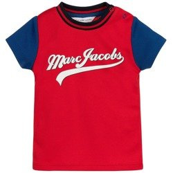 THE MARC JACOBS T-shirt chłopięcy z krótkim rękawem z nadrukiem