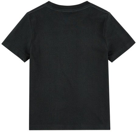 THE MARC JACOBS T-shirt chłopięcy z krótkim rękawem czarny z okrągłymi naszywkami