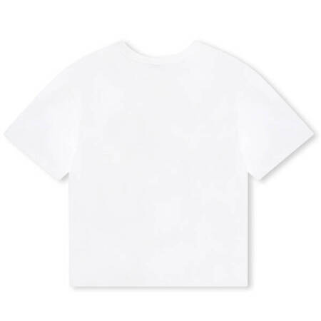 THE MARC JACOBS T-shirt dziecięcy dla dziewczynki z logo biały