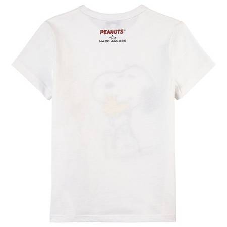 THE MARC JACOBS T-shirt dziewczęcy z krótkim rękawem Snoopy