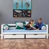  HOPPEKIDS Łóżko dziecięce Eco Luxury białe 90x200 cm