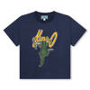 KENZO Kids T-shirt chłopięcy  z krótkim rękawem z nadrukiem