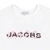 THE MARC JACOBS T-shirt dziecięcy dla dziewczynki z logo biały