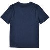 TIMBERLAND T-shirt chłopięcy granatowy z logo